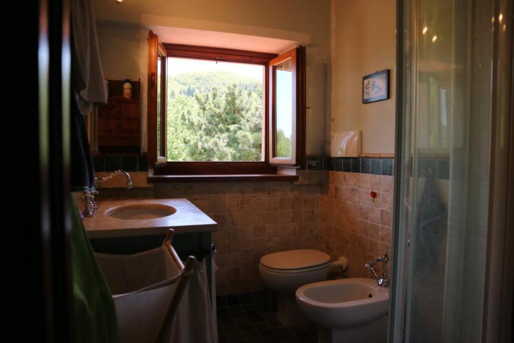 La Sala Vecchia - Lovely Tuscan Holiday House Badia Prataglia, Casentino Valley 丘西-德拉弗娜 外观 照片