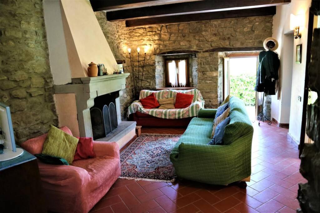 La Sala Vecchia - Lovely Tuscan Holiday House Badia Prataglia, Casentino Valley 丘西-德拉弗娜 外观 照片