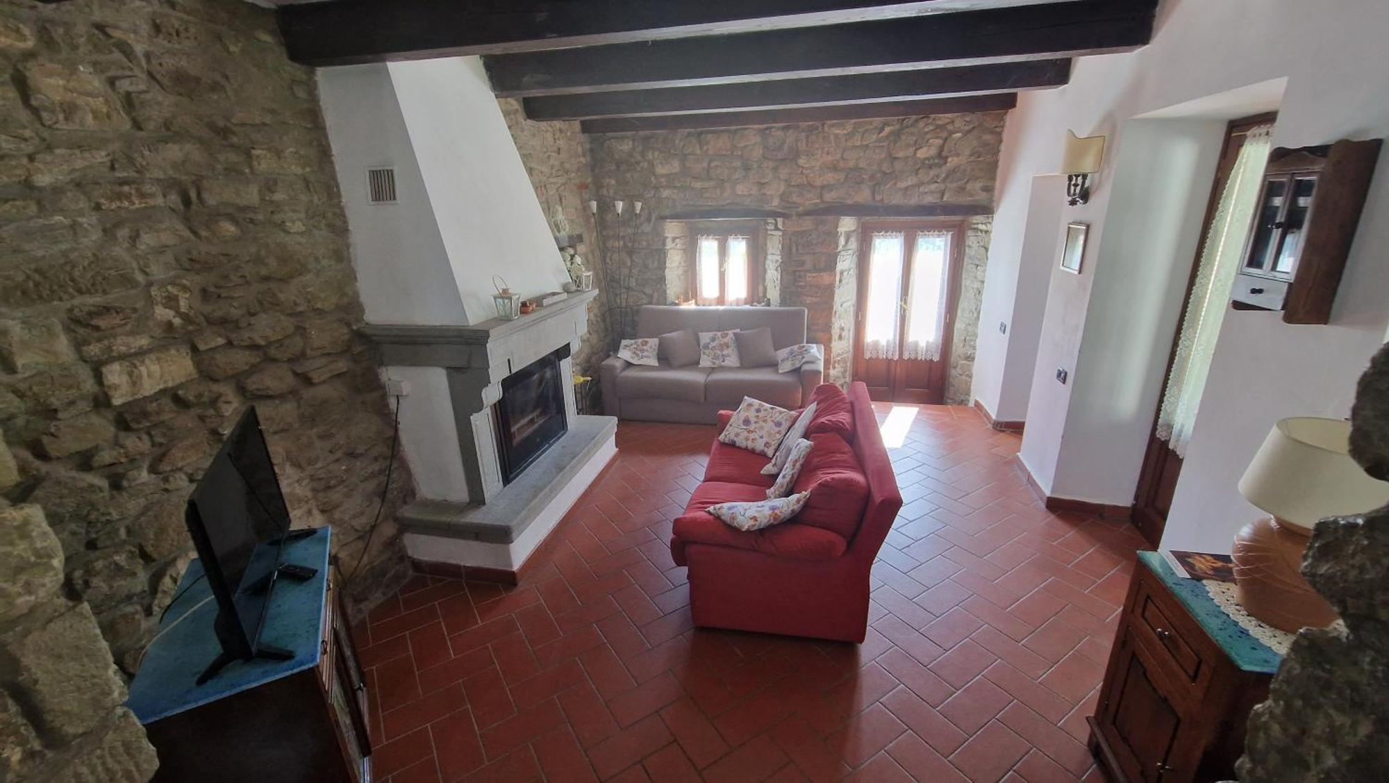 La Sala Vecchia - Lovely Tuscan Holiday House Badia Prataglia, Casentino Valley 丘西-德拉弗娜 外观 照片